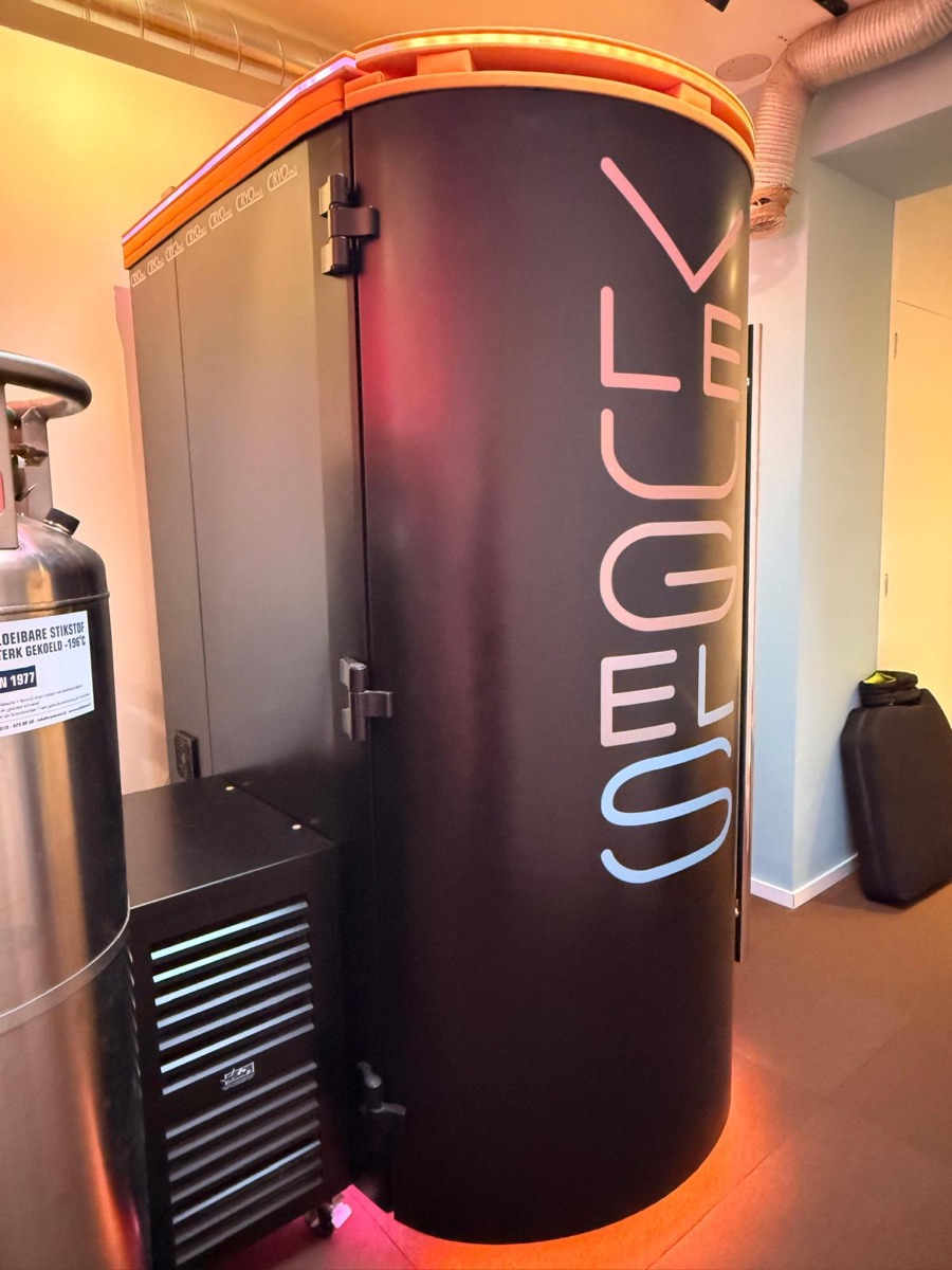 CryoSpace Hybrid cryocabine, mat zwart