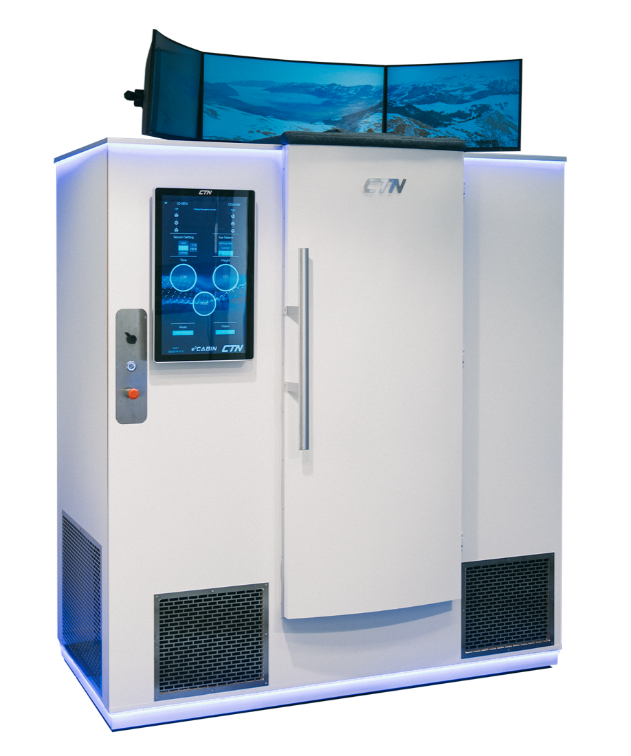 e°CABIN — Crystal White finish